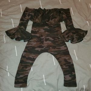Kiddie Couture Camo Bodysuit (Toddler 2T)